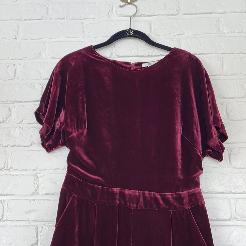 Boden Velvet jumpsuit, size 6